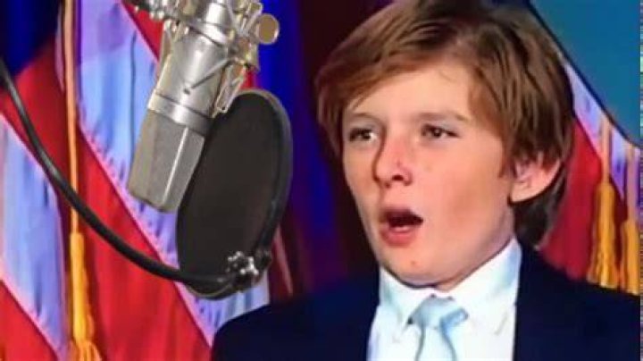 Barron Trump Singing and Playing Guitar: A Glimpse into His Musical Talent