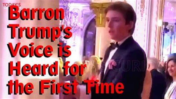 Barron Trump Singing and Playing the Guitar: A Glimpse into His Musical Talents